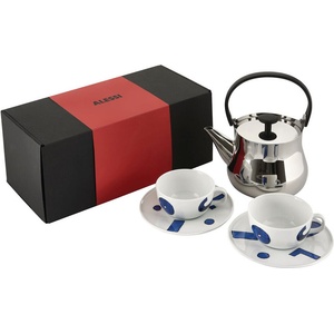 Alessi & Tea Комплект за приготвяне на чай в подаръчна кутия, 5 ел (NF01SET)