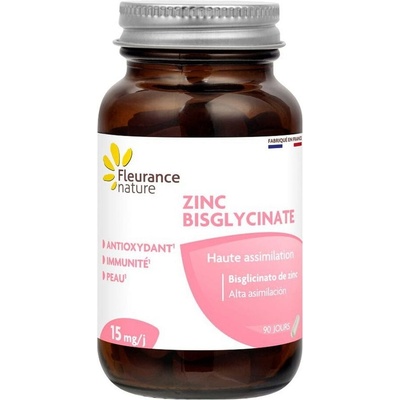 Fleurance Nature Цинков бисглицинат 15mg - 90 капсули