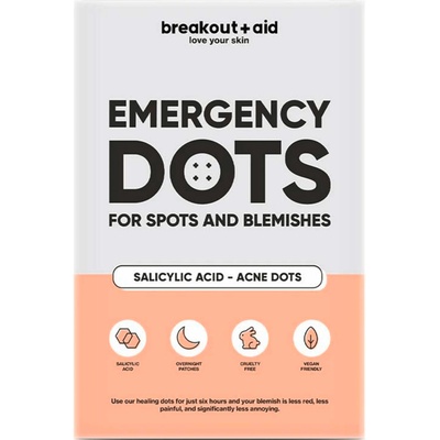 Breakout+aid náplasti kyselina salicylová 72 ks