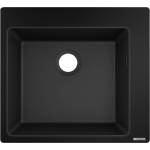Hansgrohe S510-F450 Graphite black Мивка за вграждане (S510-F450bk) Мивка за вграждане