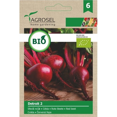 Agrosel Био семена за салатно цвекло Детройт 2