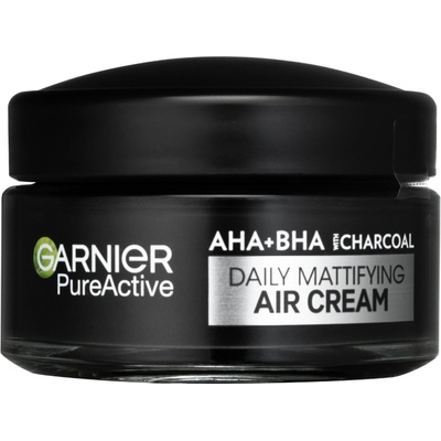 Garnier Pure Active AHA + BHA Charcoal Daily Mattifying Air Cream 50 ml
