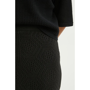 Liviana Conti Пола Liviana Conti в черно среднодълга със стандартна кройка F5SB49 (F5SB49)