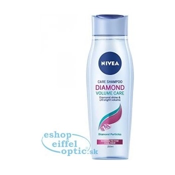Nivea Diamond Volume šampón pro oslňující objem pro jemné vlasy bez lesku 250 ml