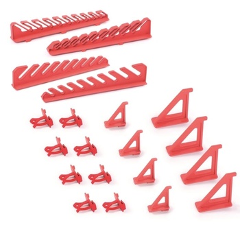 Prosperplast Държачи за инструменти 20 бр Червено (kbh20)