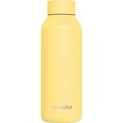 Quokka Solid Termoska z nerezové oceli 510 ml Světle žlutá