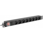 Lanberg power strip PDU 2.0m 8 French sockets