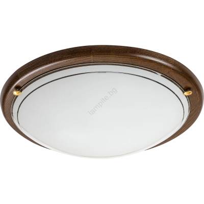 Brilagi - Таванно осветително тяло ORBIS 2xE27/60W/230V Ø 38 см, от бор (BG2669)