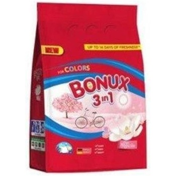 Bonux Color Pure Magnolia 3v1 prací prášek na barevné prádlo 60 PD 4,5 kg