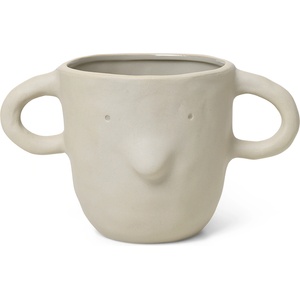 ferm LIVING Кашпа Mus 15 см пясъчен цвят (1104265386)