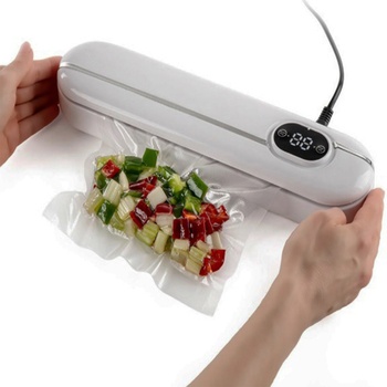 Muhler Уред за вакуумиране Muhler MV-99 с 15 бр. торбички, Бял - Код G9105 (G9105-3800173802220)