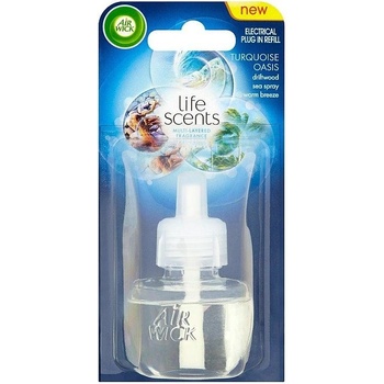 Air Wick Life Scents Tyrkysová laguna elektrický osvěžovač náhradní náplň 19 ml