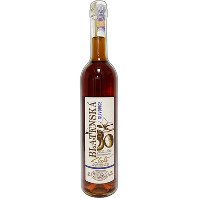 Blatenská Zlatá Slivovice 50% 0,7 l (holá láhev)