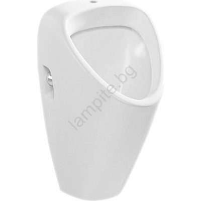 Jika h8430610000001 - Писоар golem с вътрешно присъединяване, заден отвод, керамика/бял (lf0247)