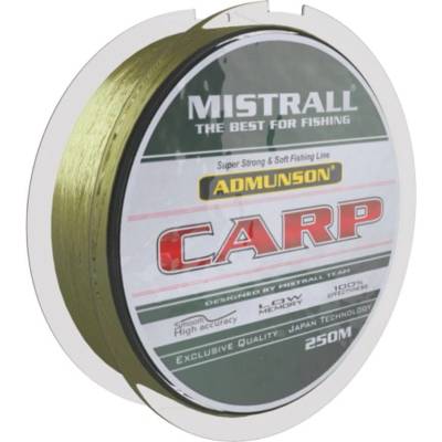 Mistrall Admunson carp brown 250 m 0,2 mm