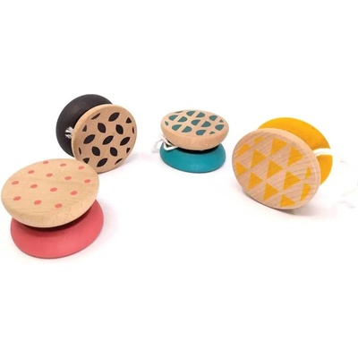 SVOORA Детска играчка - Svoora Дървено йо-йо GEOM