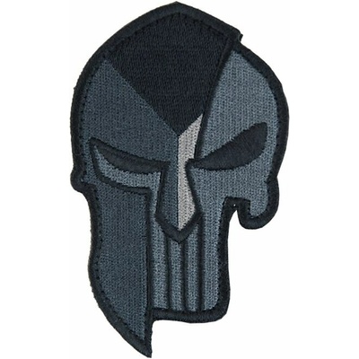 Nášivka: PUNISHER Spartan REV [ssz] antracitová | černá