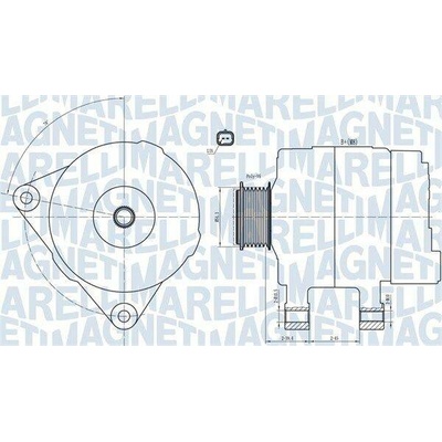 Generátor MAGNETI MARELLI 063732033010