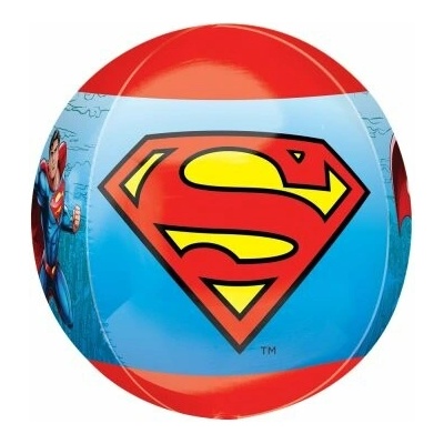 Anagram Koule Superman 38 cm x 40 cm fóliový balónek