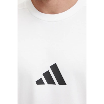 Adidas Памучна тениска adidas ZNE Z. N. E. в бяло с принт JE3078 (JE3078)