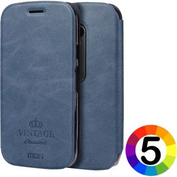Image 1 of Motorola Moto G (3rd gen) Mofi Vintage Кожен Калъф и Протектор