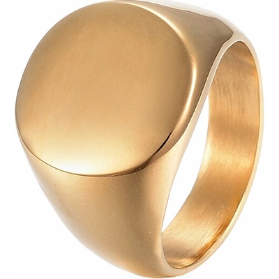 Nefertitis Pánský ocelový prsten Golden Seal NF55912