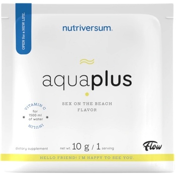 Nutriversum Aqua+ | Refreshing Drink Powder with Vitamin C and inulin [10 грама] Sex on the Beach