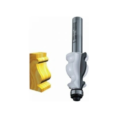 Profilová fréza s ložiskem stopka 12mm, 28,6x41x90,2mm, Makita D-48848