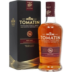 TOMATIN 14 YO Portwood - малцово шотландско уиски 700ml