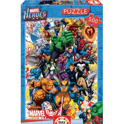 Educa Hrdinové Marvel 500 dílků