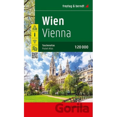 Vídeň 1:20 000 / kapesní atlas - freytag&berndt