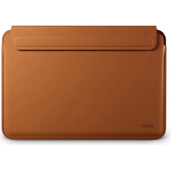 Epico Kožený obal na MacBook Air/Pro 13,3" – hnedý 9911141300033
