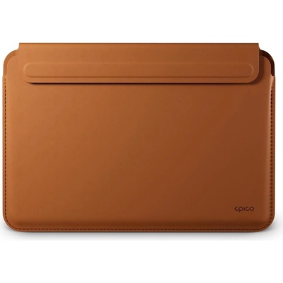 Epico Kožený obal na MacBook Air/Pro 13,3" – hnedý 9911141300033