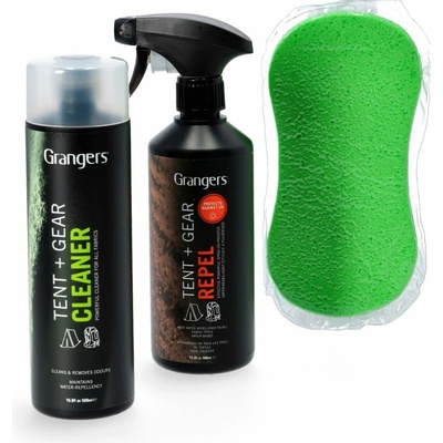 Grangers Tent + Gear Care Kit 500 ml + 500 ml