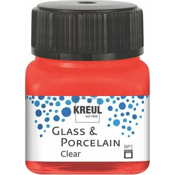 Kreul Clear Боя за стъкло Cherry Red 20 ml 1 бр (16205)