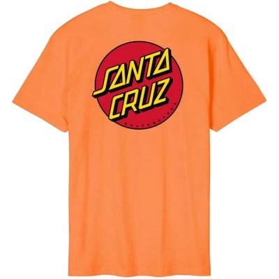 Santa Cruz TRIKO Classic Dot Chest oranžová