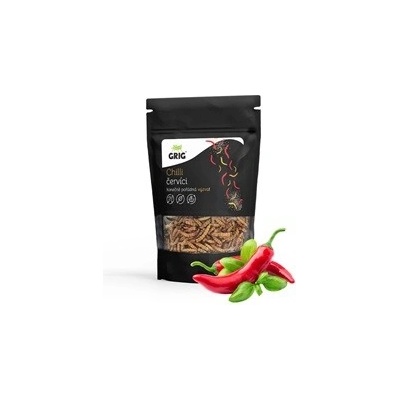 Grig sušenie červíky s príchuťou chilli 20 g