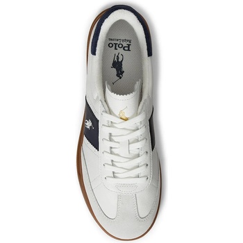 Ralph Lauren Кожени маратонки Polo Ralph Lauren Hrt Aera Pp мъжки в бяло 809973706001 (809973706001.410)