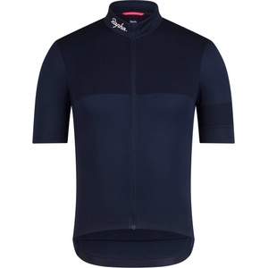 Rapha Мъжка фланелка с къс ръкав за колоездене Rapha Brevet Element Jersey Cycling jersey - Dark Navy / White - размер XS (056-3823-0311)