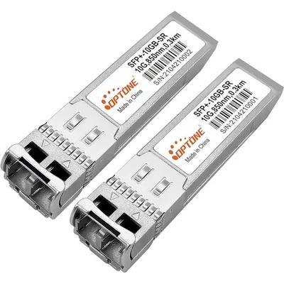optone Оптичен модул Optone SFP SFP+-10GB-SR, 10Gbps, 850nm, SR, 300m, DDM, LC duplex (SFP+-10GB-SR)
