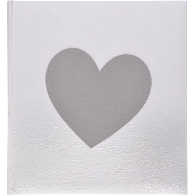 KPH Svatební fotoalbum Love message stříbrné
