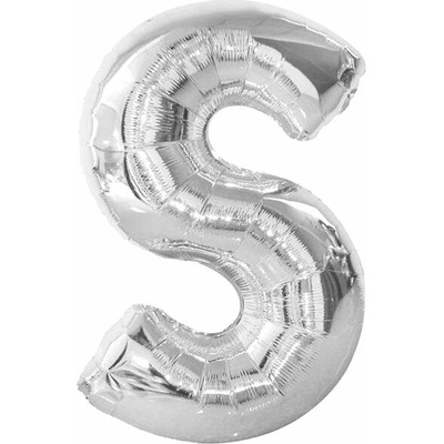 SMART BALLOONS Balón fóliový písmeno „s“ 102 cm 15HS S029
