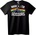 NOONEBRAND Тениска Дъга Камък Ножица - 3XL, Black