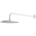 Omnires Душ пита с рамо Omnires Slimline, бял мат, ø25 см, 1 функция (WGSET1WM)