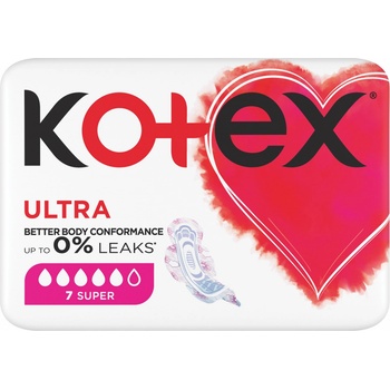 Kotex Ultra Super vložky 7 ks
