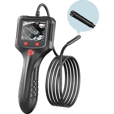 W-Star LEP100-10 - Endoskopická kamera, sonda 8mm, 1080P HD LCD 2,4" kabel 10m tvrdý