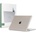 Tech-Protect Тънък кейс за Apple Macbook Air M2-M5 (15" 2023-2026) от Tech-Protect Smartshell - Прозрачен (9490713935729)