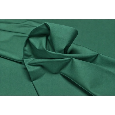 MADE IN ITALY Látka 100% bavlna tmavě zelená Made in Italy Šířka 140 cm Tmavě zelená