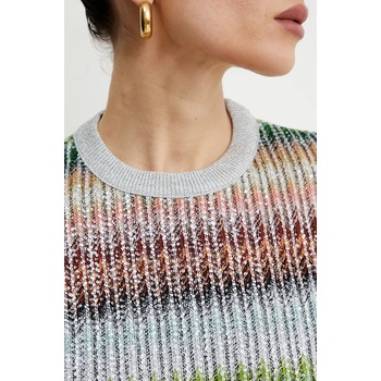 Missoni Блуза Missoni в сиво с десен DS25SL04. BC0051 (DS25SL04.BC0051)
