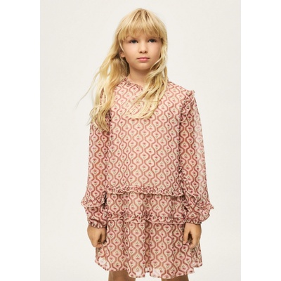 Mayoral podšité vzorované šaty 1607936045 Printed dress